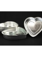 0424 А+ Набір форм для торта серце 3шт алюм.