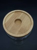 00979-1,3 Банка з бамбук, кришкою 10*20см 1,3л STENSON - Зображення 4