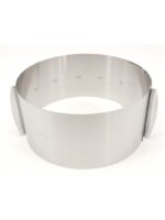 614 LC А+ Форма складна кругла нерж. 12см