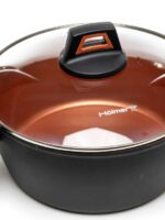 CR-1342-SBMCL Каструля кована  з кришкою 4,2л  Carrot Holmer #