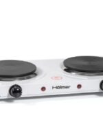 Плита електрична диск HHP-220W  2-х конфорна 2000Вт Holmer #