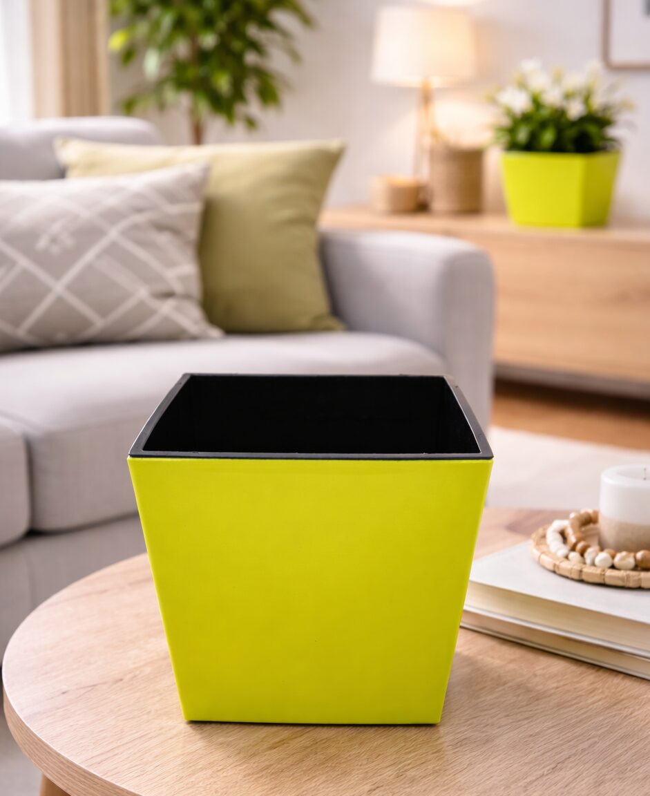 551 551 Горщик для квітів Юка 190*190 лимонний з вкладом # - Зображення 1