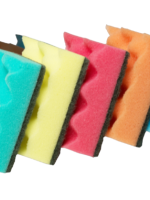 Губки кухонні хвилясті Sparkle Home (5+1)
