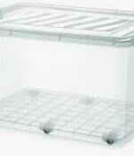 472 Бокс універсальний на колесах з кришкою 50л (61*40*32,5см)Irak Plastik