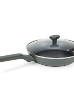 FP-22730-SGMGL Сковорода кована 30см з кришкою Modern Holmer #