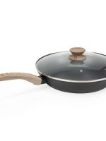 FP-22328-SWMBL  Сковорода кована 28см з кришкою Star Chef Holmer #