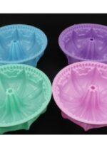 1949 А+ Форма силіконова кекс  кругла висока