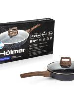 FP-33524-SWMBML Сковорода лита 24см з кришкою Natural Holmer #