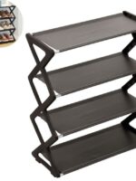 97357 Полиця для взуття 4-яр 42*18,5*49,5см Stenson
