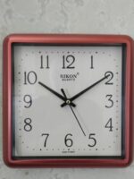 6551 Годинник настінний квадратний 21см Rikon