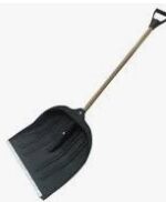 Лопата для зерна велика чорна