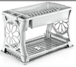 ТА-135 Сушка для посуду  2-х ярусна (47х30х28)