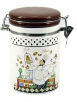 ZF 1376 CK  Банка кер. з замком 500 мл.  кухар Interos