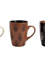 KW 141 Кружка 340мл Тех.упаковка 6шт/уп Візерунки MIX Interos