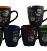 16216 Кружка 350 мл  ТЕХ.УПАК. Кава  MIX Interos