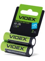 Батарейки Videx LR6/AA SHRINK CARD (4шт)