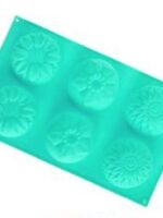 МН-3365 Форма силіконова для кексів  "Квіти" STENSON