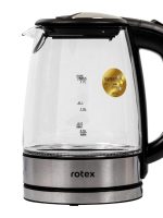 RКТ 83-GS Чайник скло 1,7л  дисковий Rotex 2200Вт