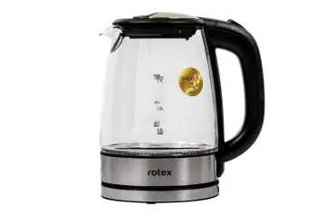 RКТ 83-GS Чайник скло 1,7л  дисковий Rotex 2200Вт