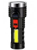 РОЗПРОДАЖ L-822 Ліхтар ручний акумуляторний 3Вт-USB-COB