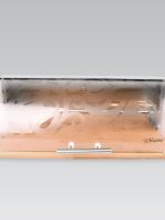 MR-1670 Хлібниця Maestro(скло/нерж)