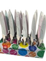 204MD Ніж з  пластмас.ручкою(24шт) 11,5см