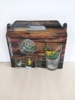 Набір "Антидепресант" Бокал, 3 стопки, попільничка Interos