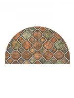 К-602-5 Коврик придверний напівкруглий 45*75