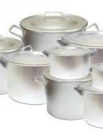 АКЦІЯ Набір каструль алюм.цил. 8-пр(2,5л;3,5л;4,5л;6л;20л;30л;40л;50л) Interos