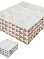 00174 Коробка-органайзер для зберігання білизни 12відд. 32*32*12см Stenson