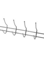 Вішалка настінна 6 гачків з металевими кульками деш