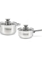 CS-1451-SS Набір каструль 4 предм. (1,5л;2,7л) Holmer #
