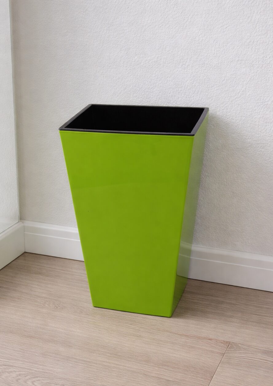 532-4 532 Горщик Фінезія 190*190 39-світло зелений з вкладом # - Зображення 1