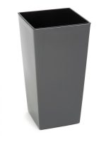 533 Горщик для квітів Фінезія 250*250 антрацит з вкладом #