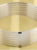 912 LС Форма на торт складна кругла нерж.