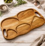 Менажниця-піднос дубова 30х50 - Зображення 2