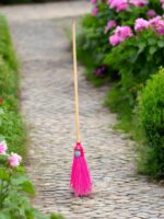 Мітла пластмасова кольорова MAN сітка