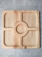 Менажниця дубова квадратна (25см)