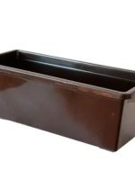 Балконний ящик для квітів 40см коричневий