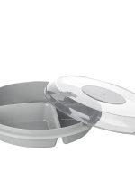 АР-9479 Менажниця 3-секц. кругля з кришкою