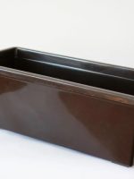 Балконний ящик для квітів 80см.коричневий