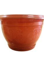 Горщик для квітів "Петунія" №1 d230 3,5л коричневий + Підвіска 475мм Консенсус
