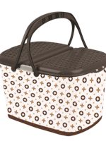 U355 Кошик для пікніка з декором (51х35х28) луи