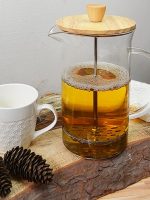 MS-3937-1 Заварник-прес "Queen" 1.0л 10*19см Stenson