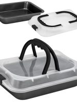 MH-4435 Форма для запікання з кришкою 36,5*24,5*5,5см Stenson