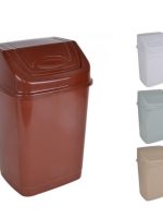 Відро для сміття з поворотною кришкою 8,5л Консенсус