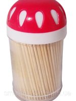 729 Зубочистка баночка (12шт в уп)