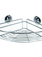 52011 Полиця в ванну хром 1-ярусна Польща 19х19х3, 5см