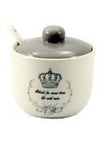 ZFC 045 CR Цукорниця 350мл з ложкою Корона Interos