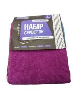 МА-02 Серветка автомобільна 2в1 30*35см МаксусПлюс